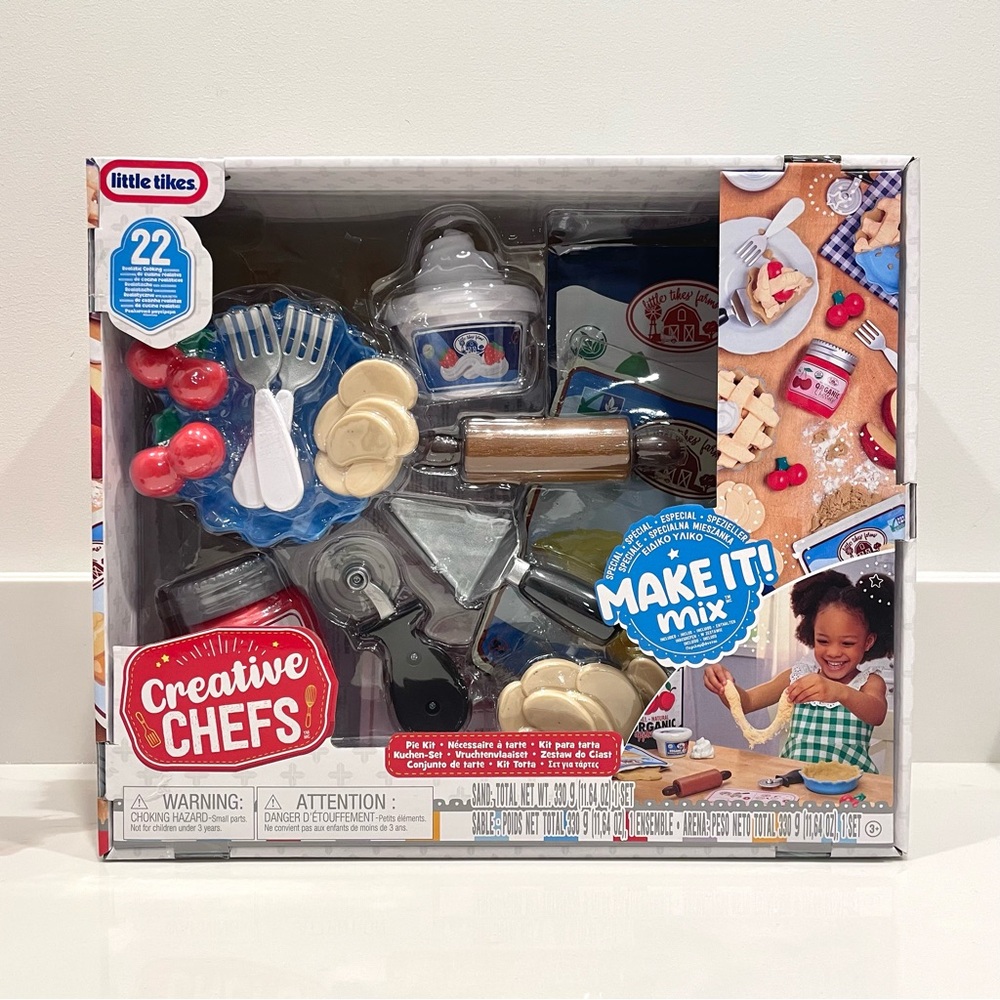 NEW Little Tikes Creative Chefs Pie Kit